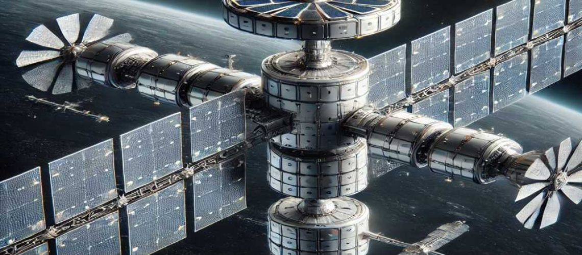 central solar espacial china 2025